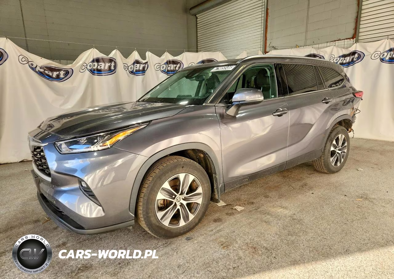 2021 Toyota Highlander Xle VIN:5TDGZRBH3MS125086 - 1