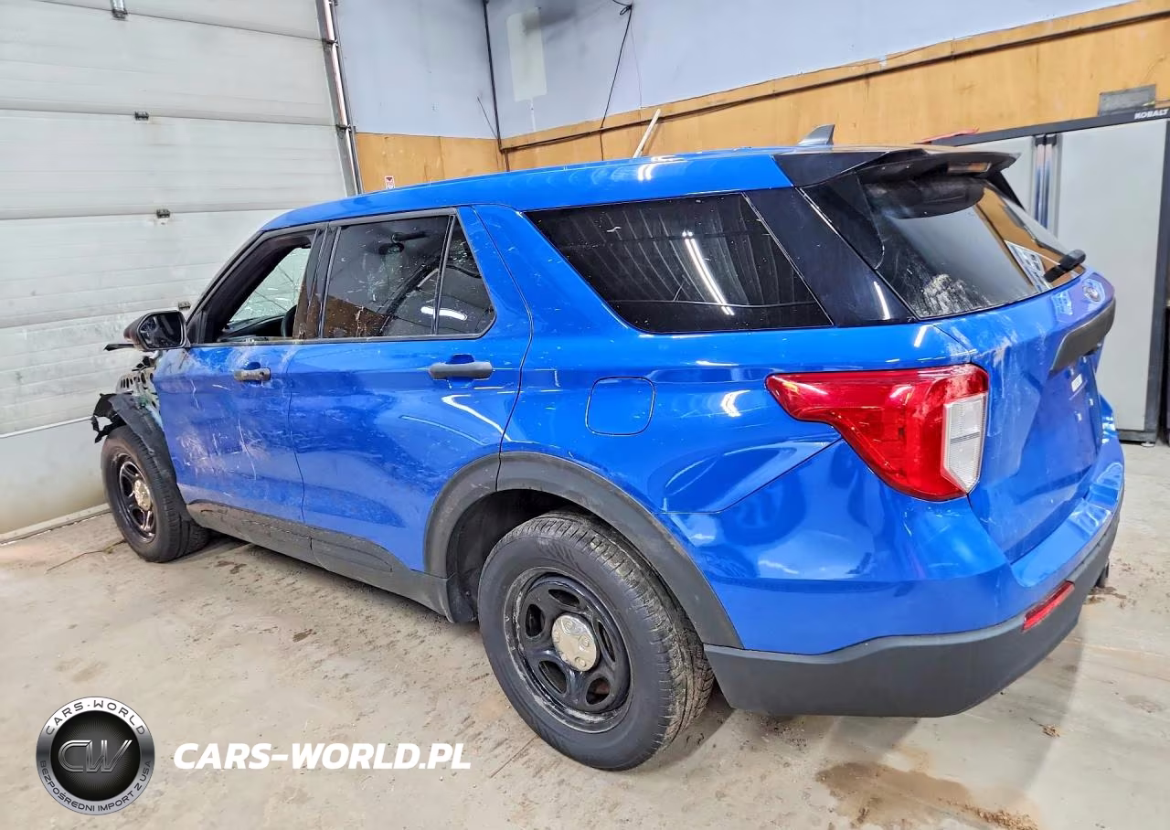 2021 Ford Explorer Police Interceptor VIN:1FM5K8AW3MNA16179 - 2