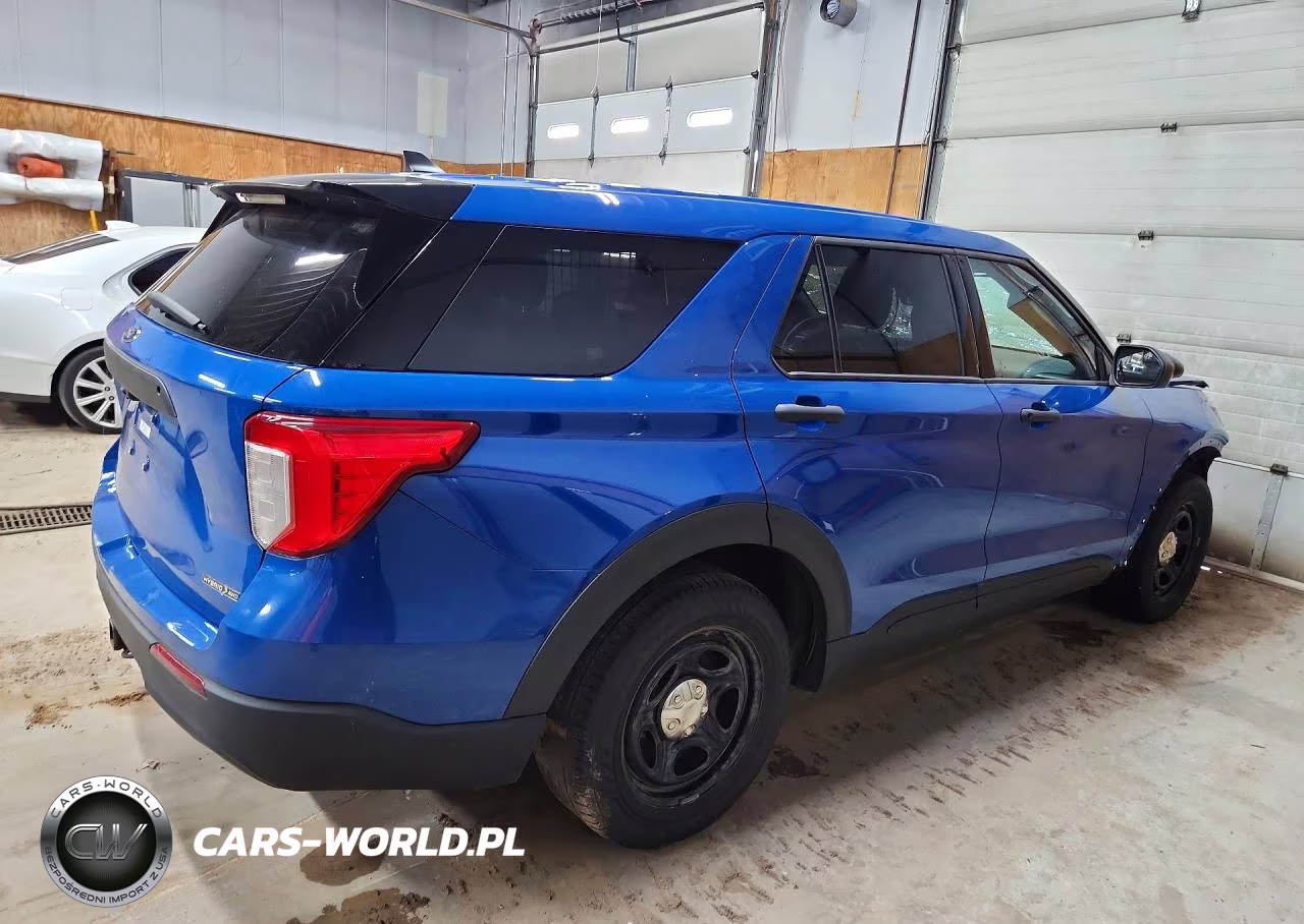 2021 Ford Explorer Police Interceptor VIN:1FM5K8AW3MNA16179 - 3