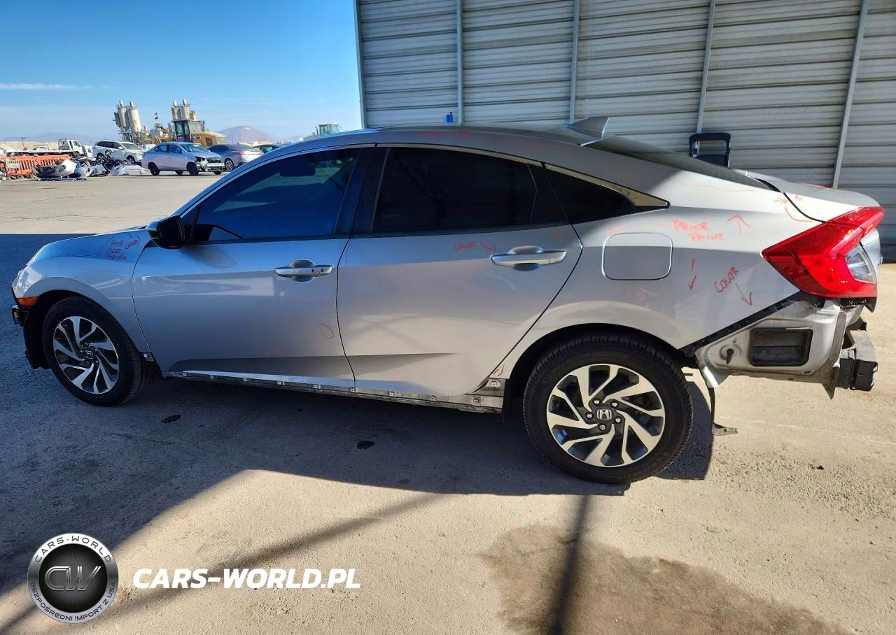 2018 Honda Civic Ex VIN:2HGFC2F77JH504917 - 2