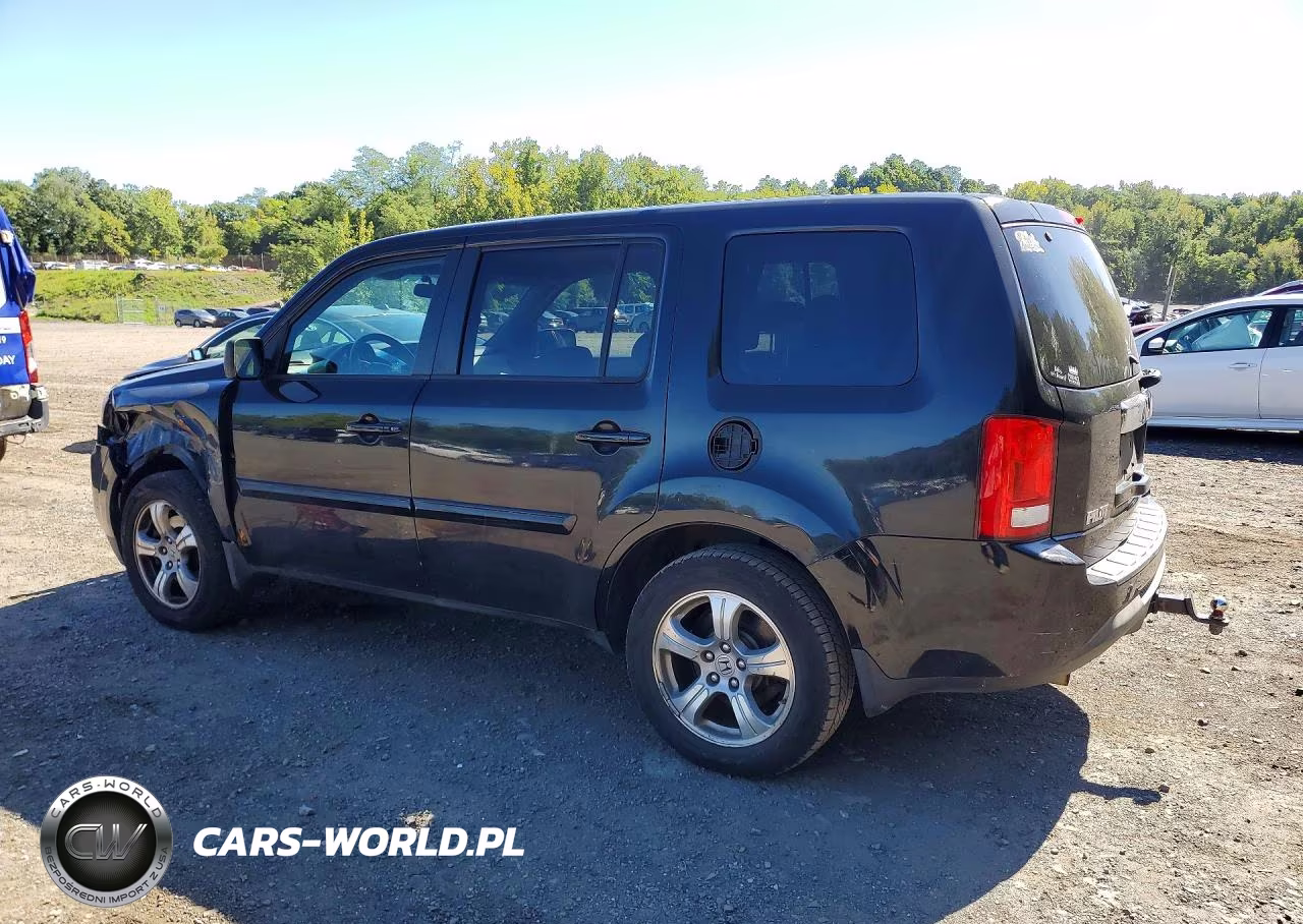 2012 Honda Pilot Ex VIN:5FNYF4H46CB006245 - 2