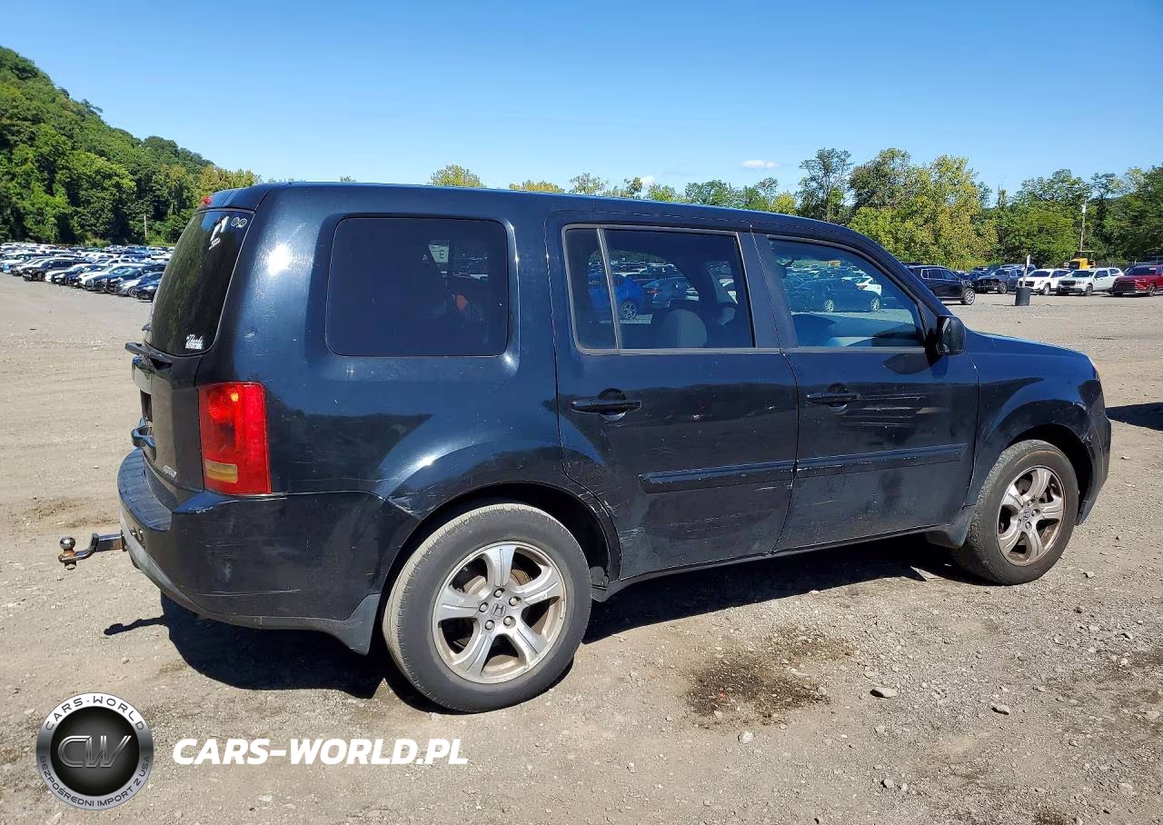 2012 Honda Pilot Ex VIN:5FNYF4H46CB006245 - 3
