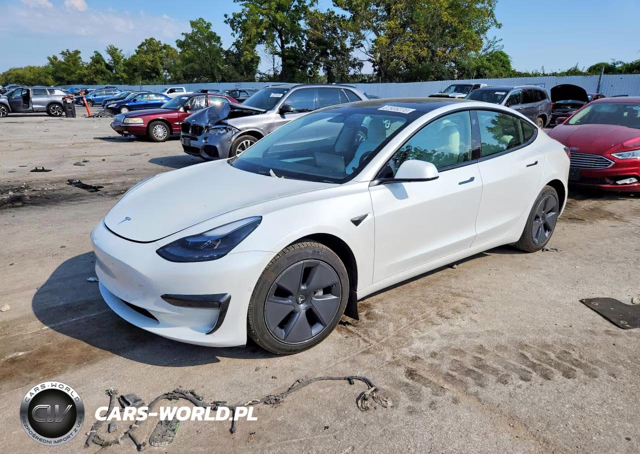 2022 Tesla Model 3 VIN:5YJ3E1EB0NF234226 - 1