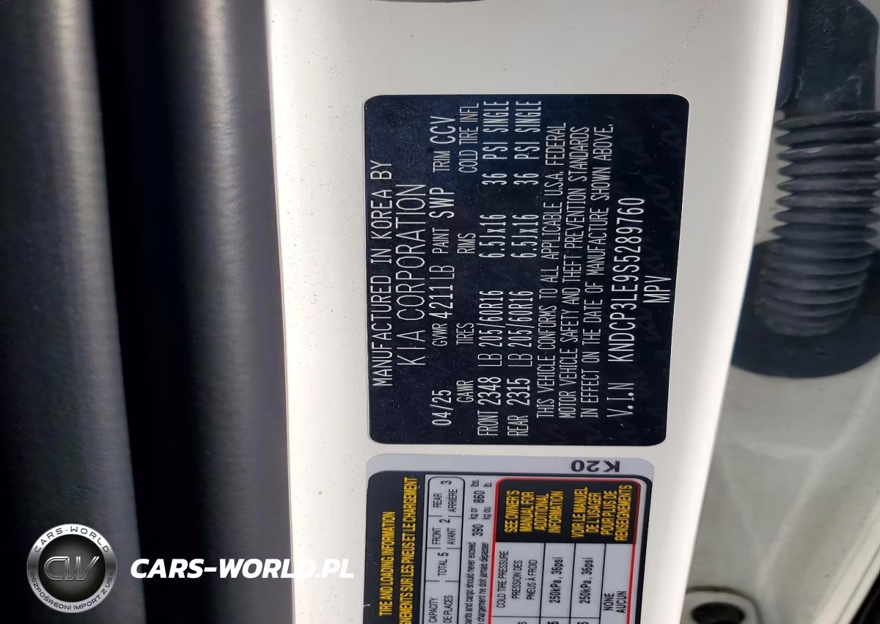 2025 Kia Niro Lx VIN:KNDCP3LE9S5289760 - 14