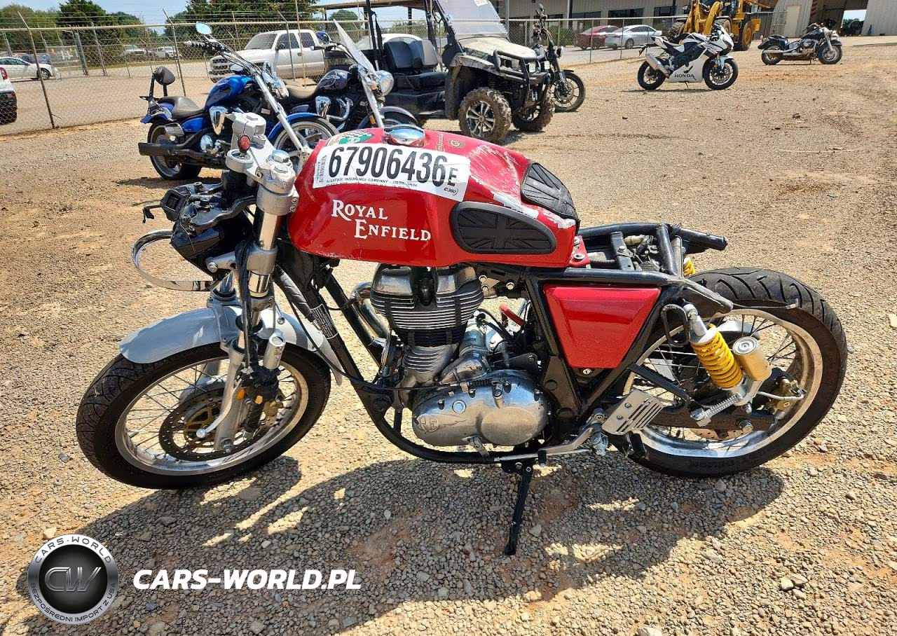 2014 Royal Enfield Motors Continental Gt VIN:ME3FSV292EK600956 - 3