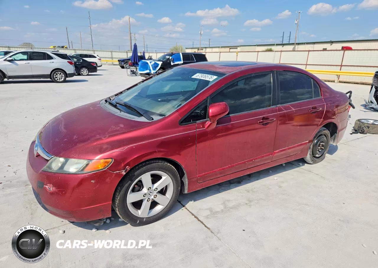 2007 Honda Civic Ex VIN:1HGFA168X7L132218 - 1