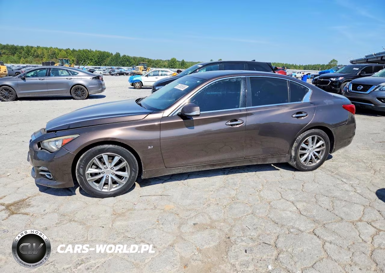 2015 Infiniti Q50 Premium VIN:JN1BV7AR0FM413458 - 1