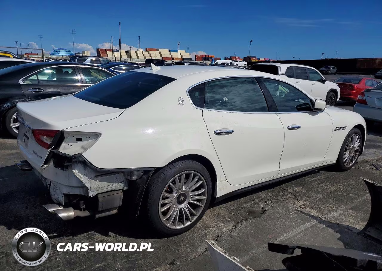 2014 Maserati Quattroporte S VIN:ZAM56RRA2E1110176 - 3