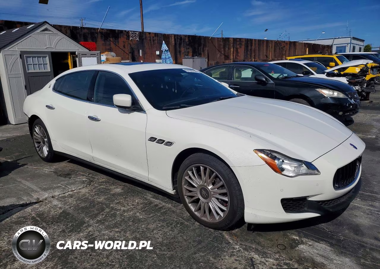 2014 Maserati Quattroporte S VIN:ZAM56RRA2E1110176 - 4