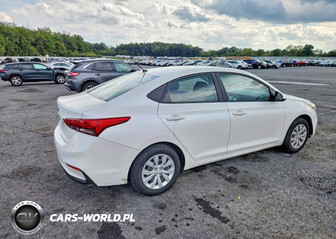 2019 Hyundai Accent Se VIN:3KPC24A37KE076445 - 3