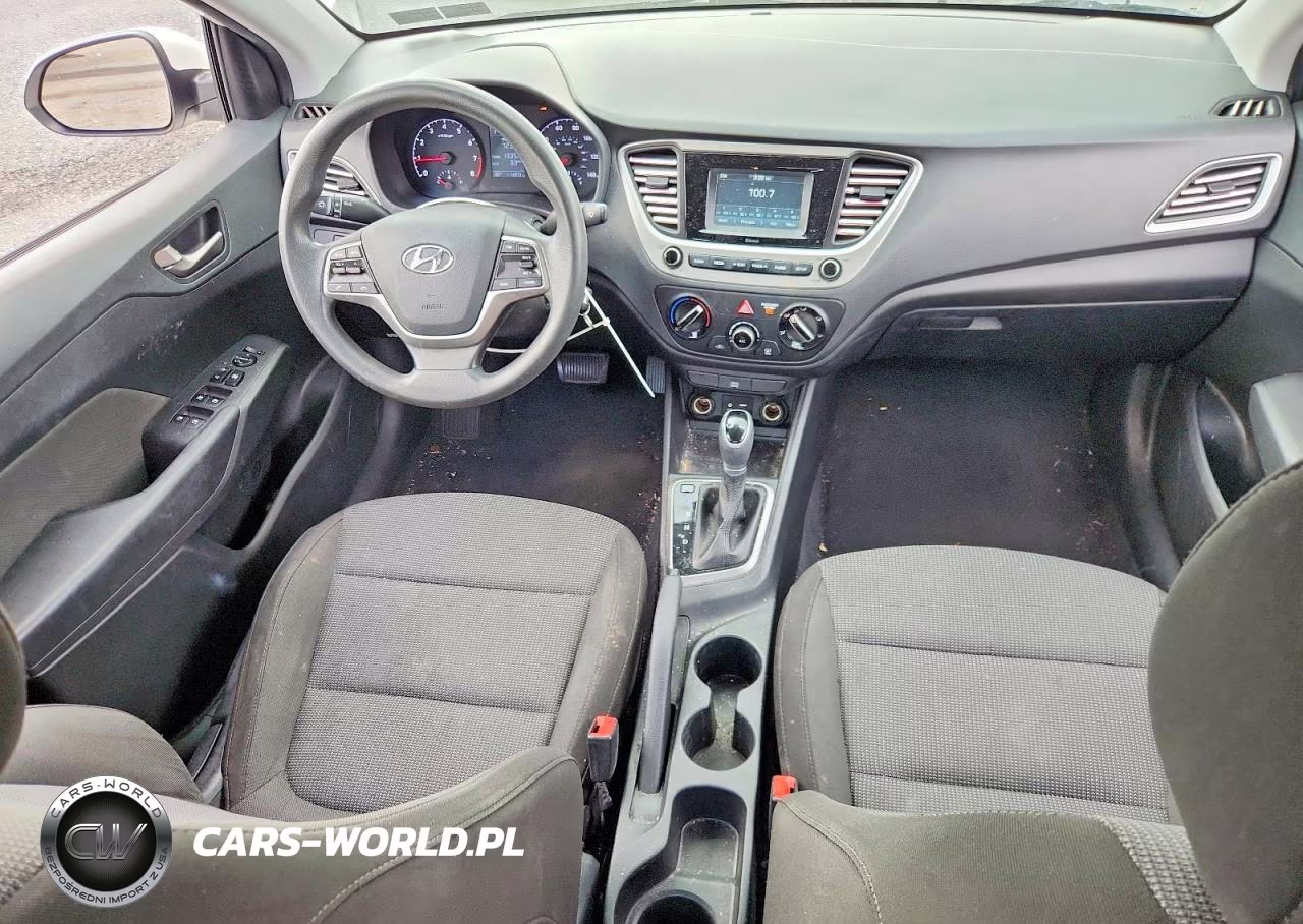 2019 Hyundai Accent Se VIN:3KPC24A37KE076445 - 8