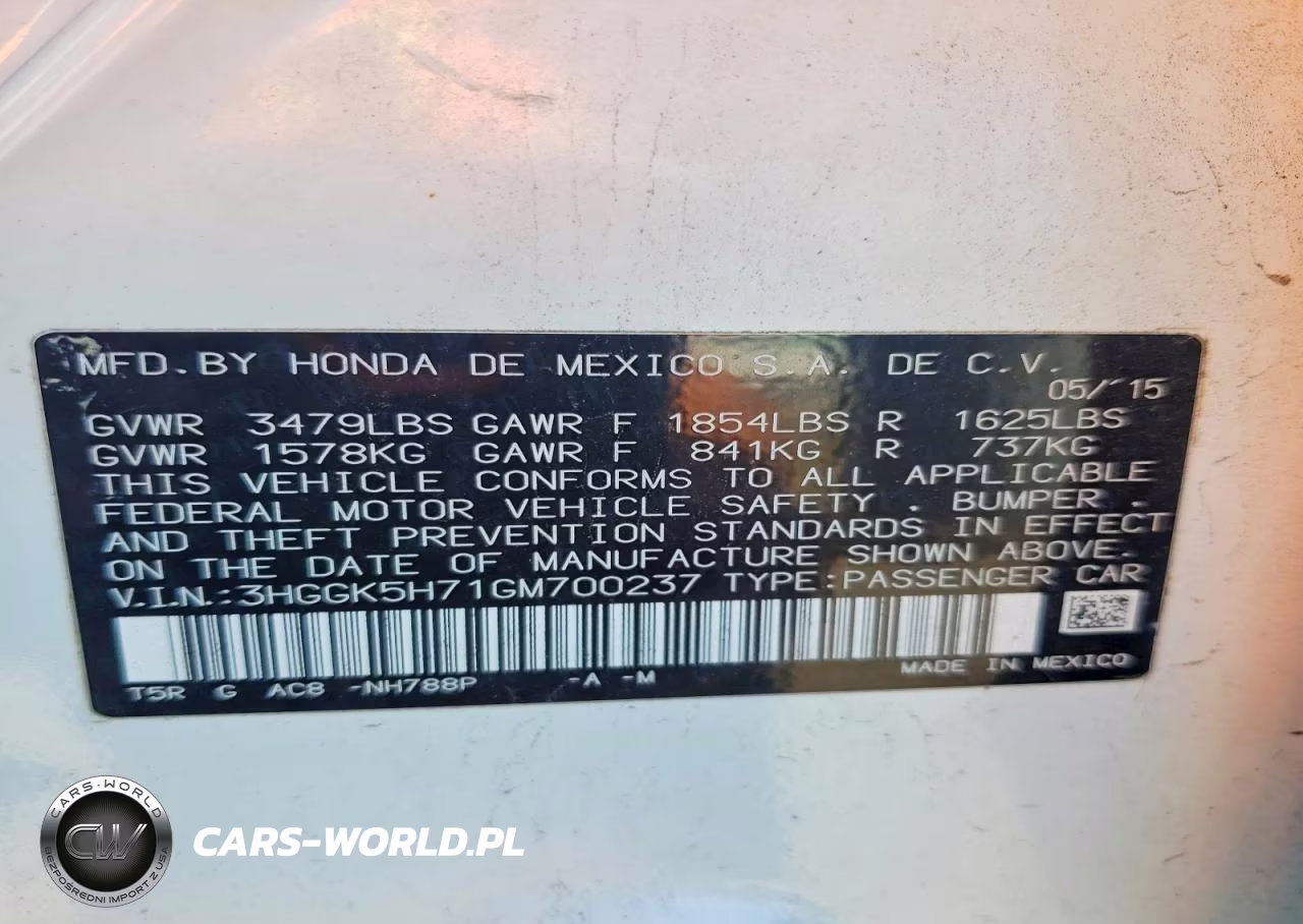 2016 Honda Fit Ex VIN:3HGGK5H71GM700237 - 13