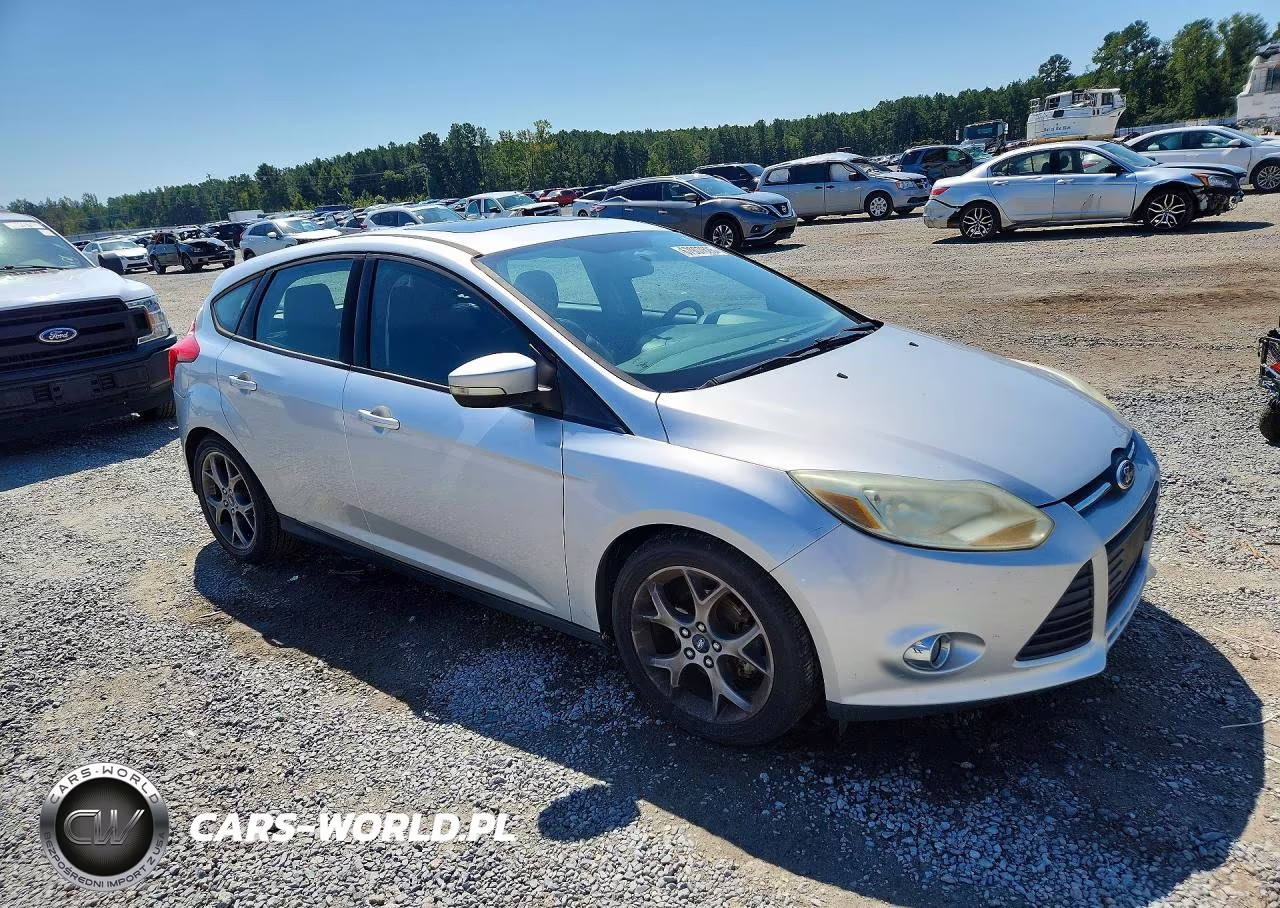 2014 Ford Focus Se VIN:1FADP3K22EL141869 - 4