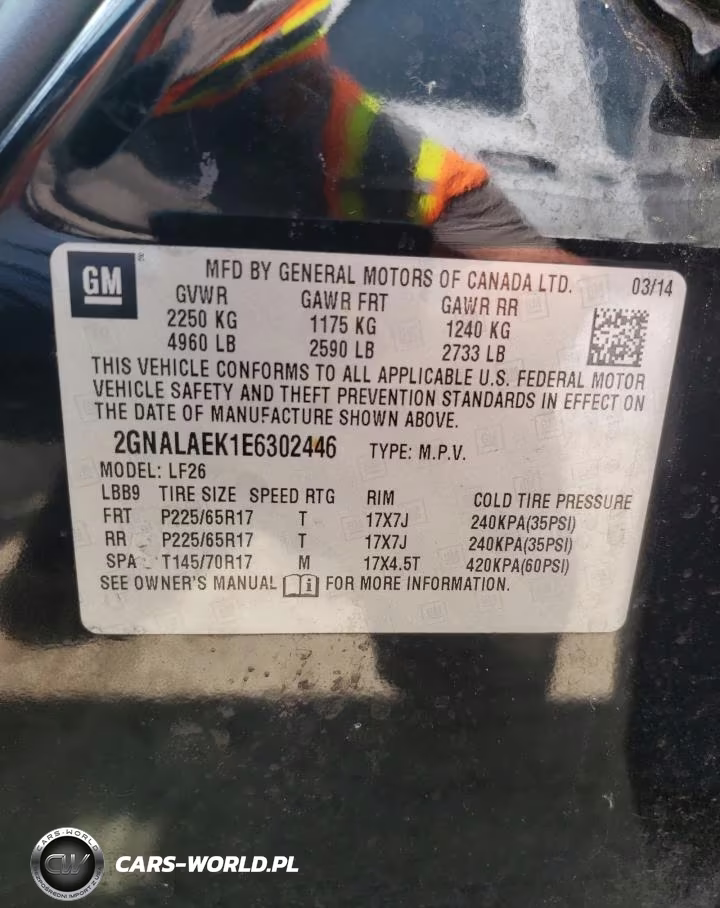 2014 Chevrolet Equinox Ls VIN:2GNALAEK1E6302446 - 13