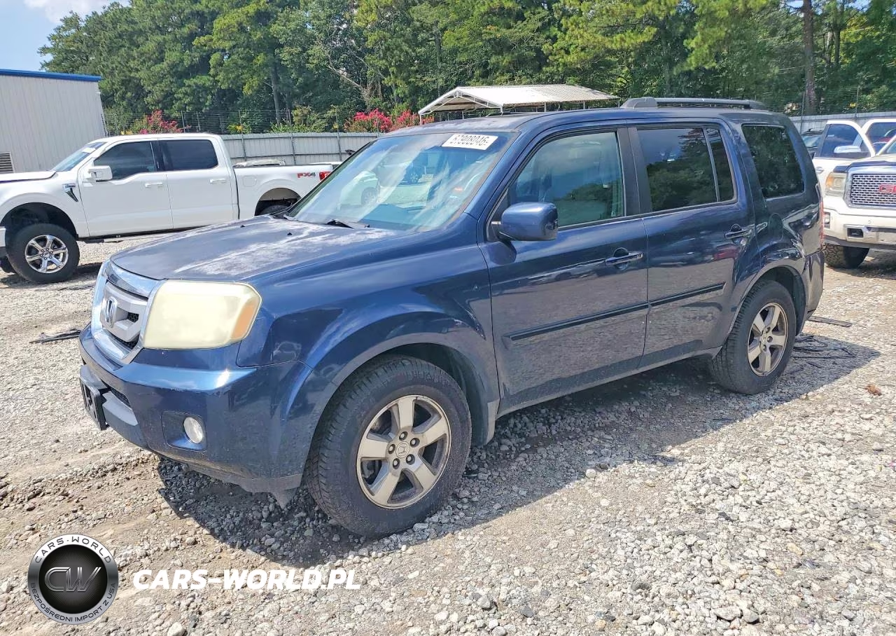 2010 Honda Pilot Exl VIN:5FNYF3H54AB020368 - 1