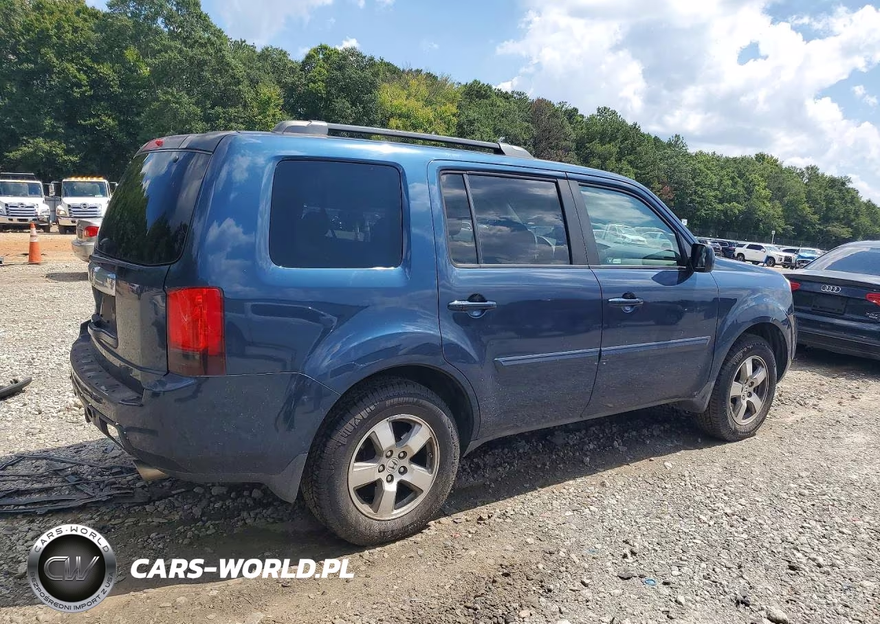 2010 Honda Pilot Exl VIN:5FNYF3H54AB020368 - 3