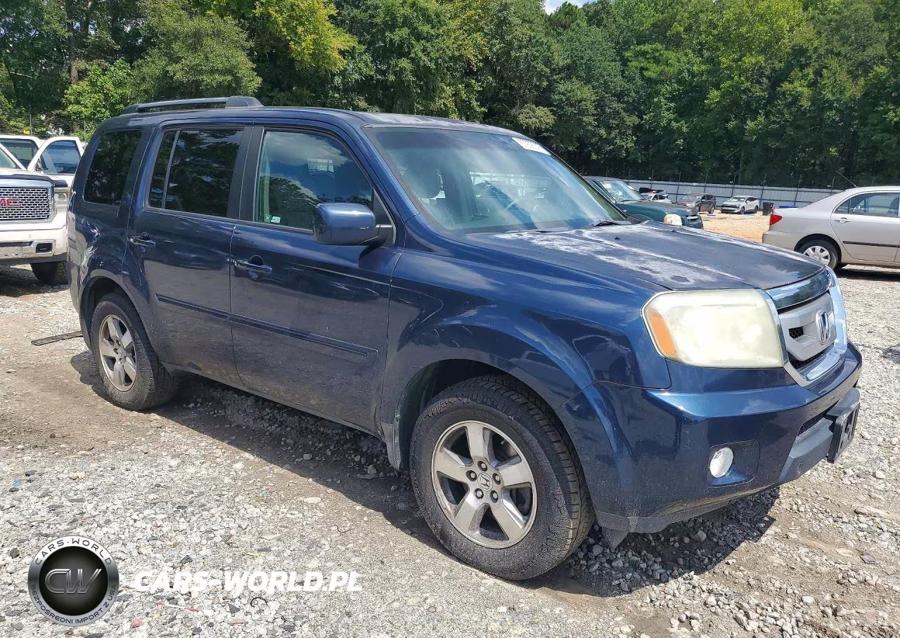 2010 Honda Pilot Exl VIN:5FNYF3H54AB020368 - 4