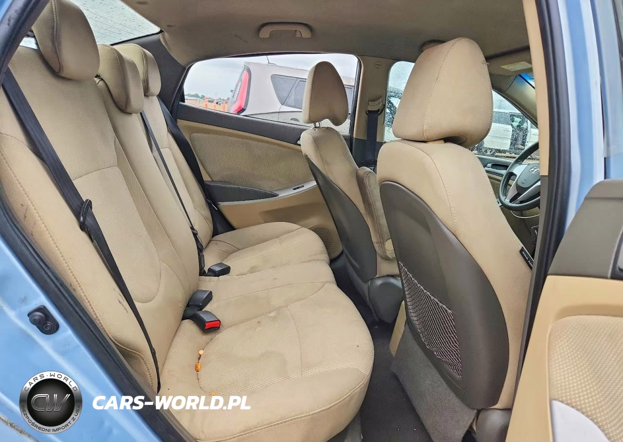 2013 Hyundai Accent Gls VIN:KMHCT4AE4DU386129 - 10