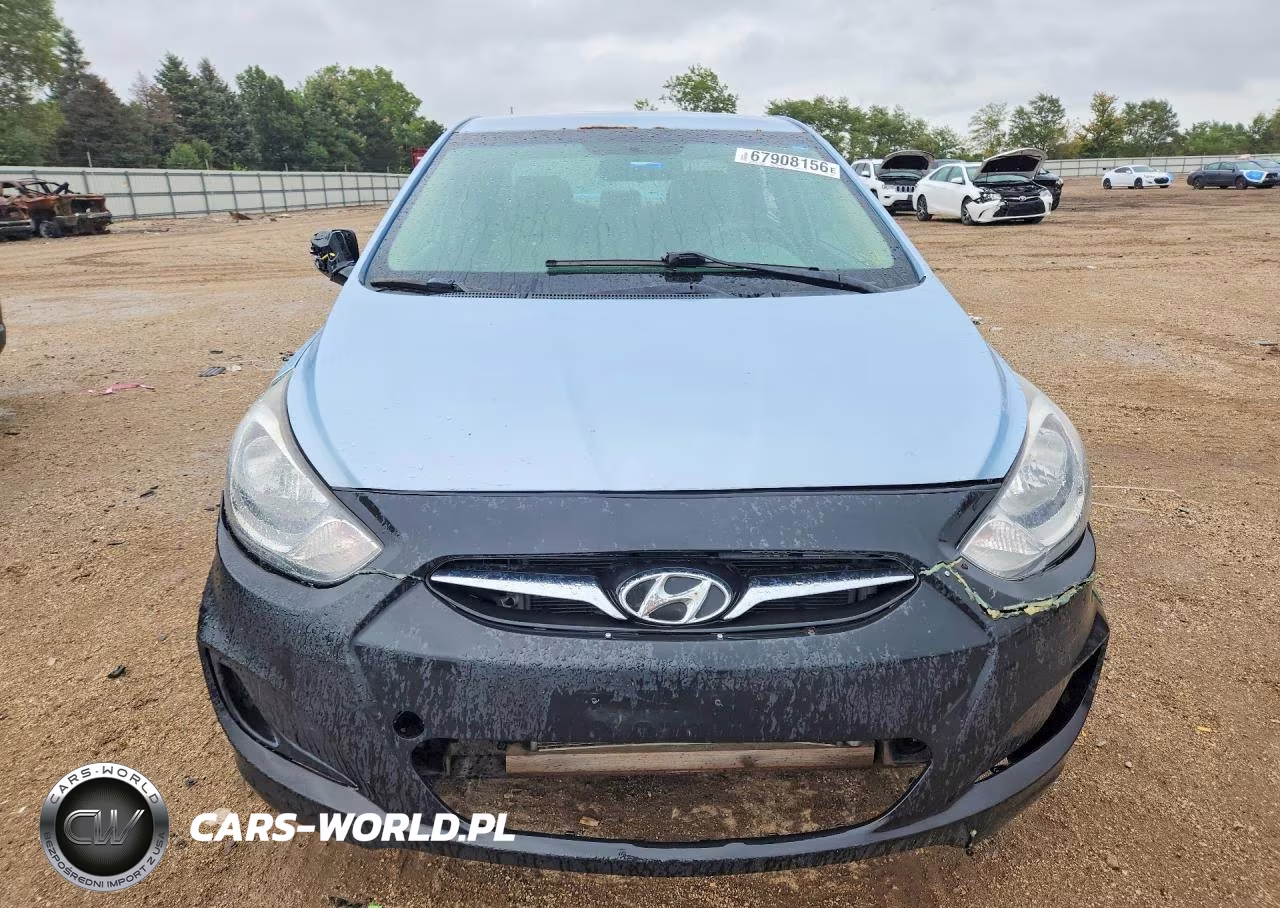 2013 Hyundai Accent Gls VIN:KMHCT4AE4DU386129 - 5
