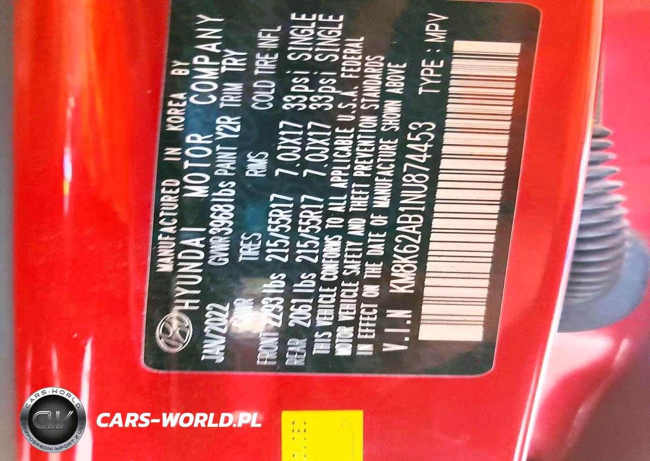 2022 Hyundai Kona Sel VIN:KM8K62AB1NU874453 - 12