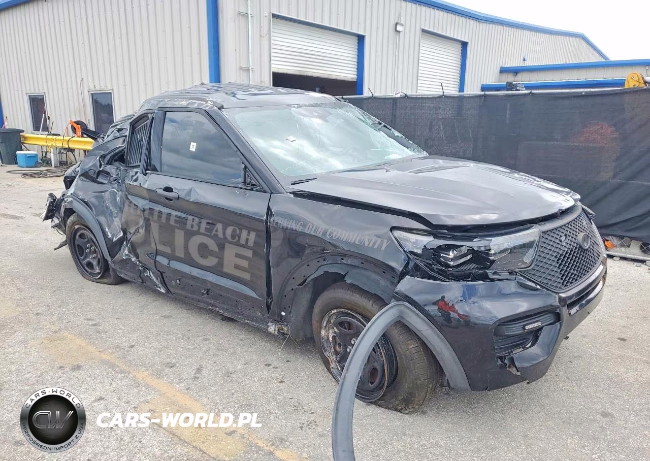 2021 Ford Explorer Police Interceptor VIN:1FM5K8AW2MNA09689 - 4