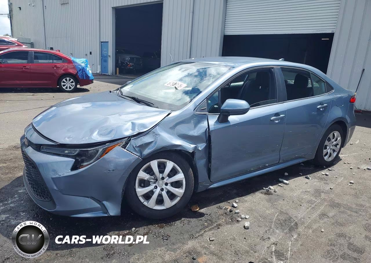 2020 Toyota Corolla Le VIN:5YFEPRAE5LP086609 - 1