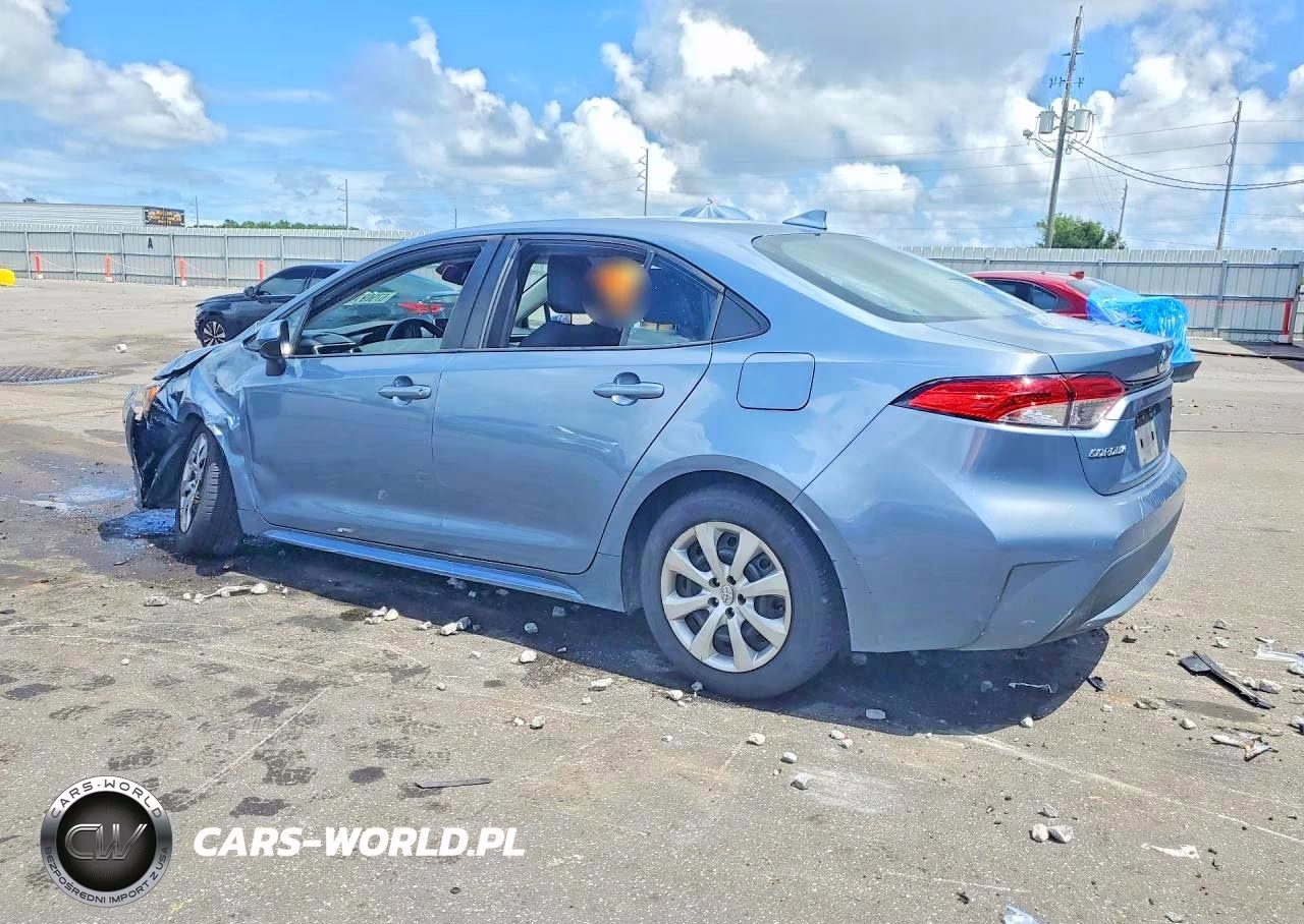 2020 Toyota Corolla Le VIN:5YFEPRAE5LP086609 - 2