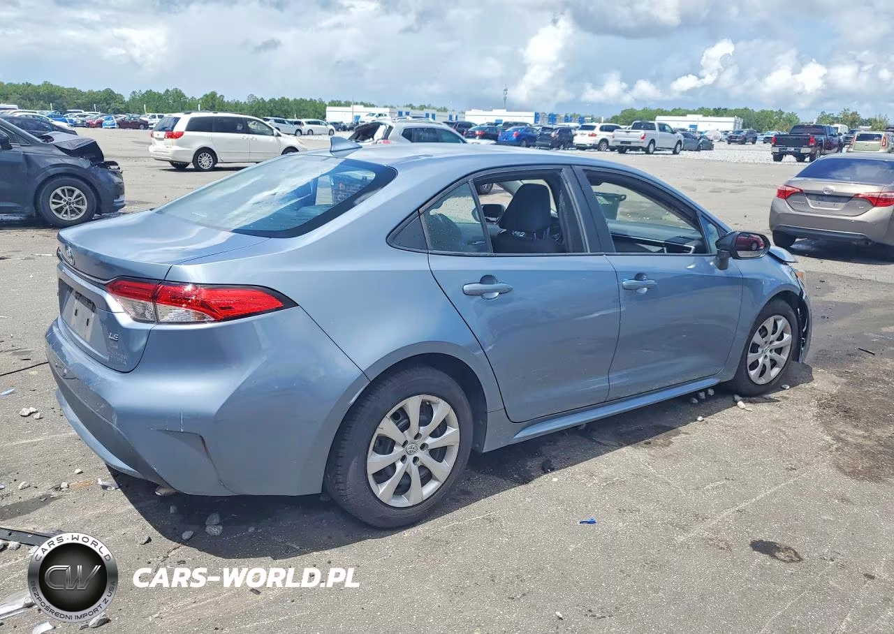 2020 Toyota Corolla Le VIN:5YFEPRAE5LP086609 - 3