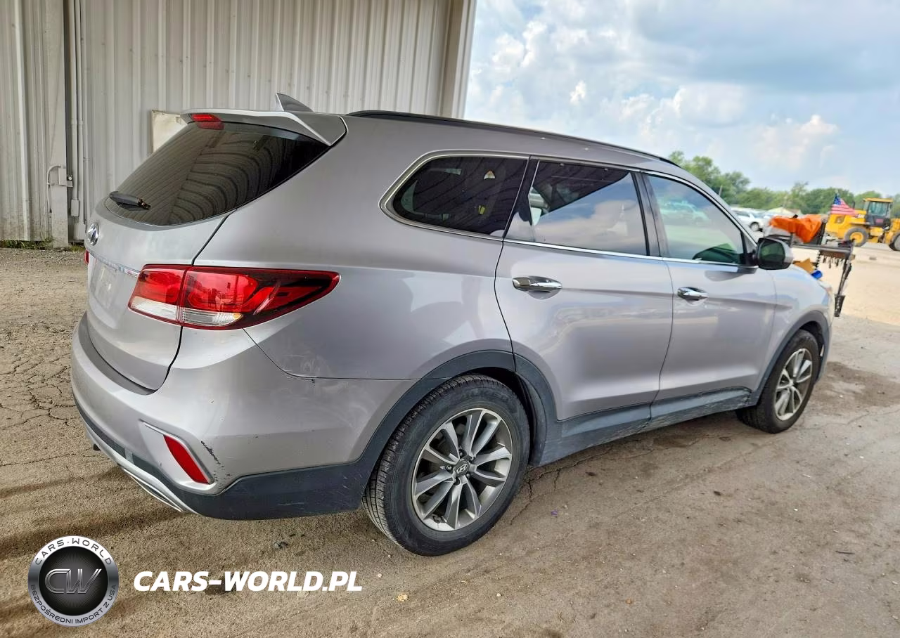 2017 Hyundai Santa Fe Se VIN:KM8SM4HF8HU230270 - 3
