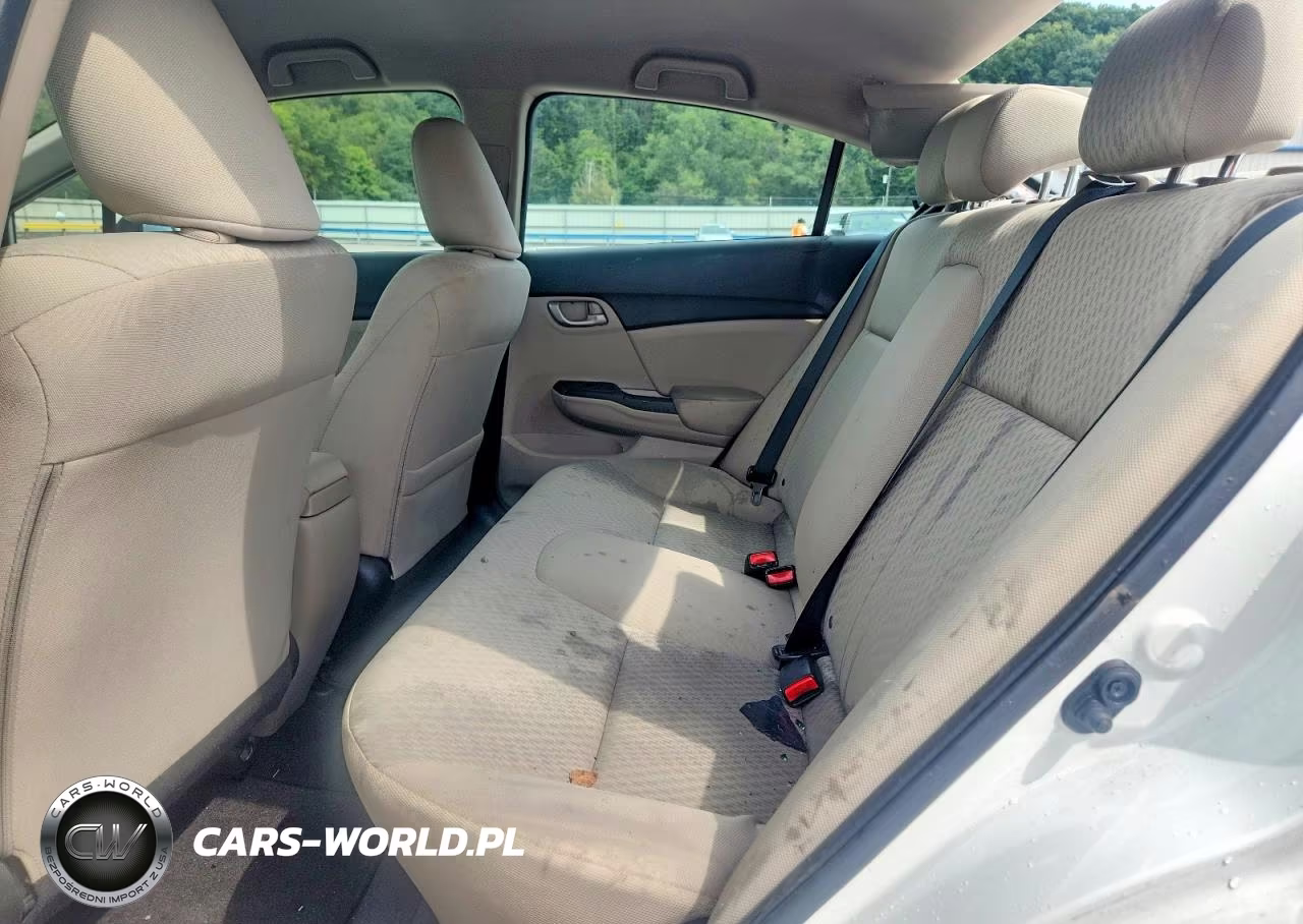 2015 Honda Civic Lx VIN:19XFB2F57FE111227 - 10