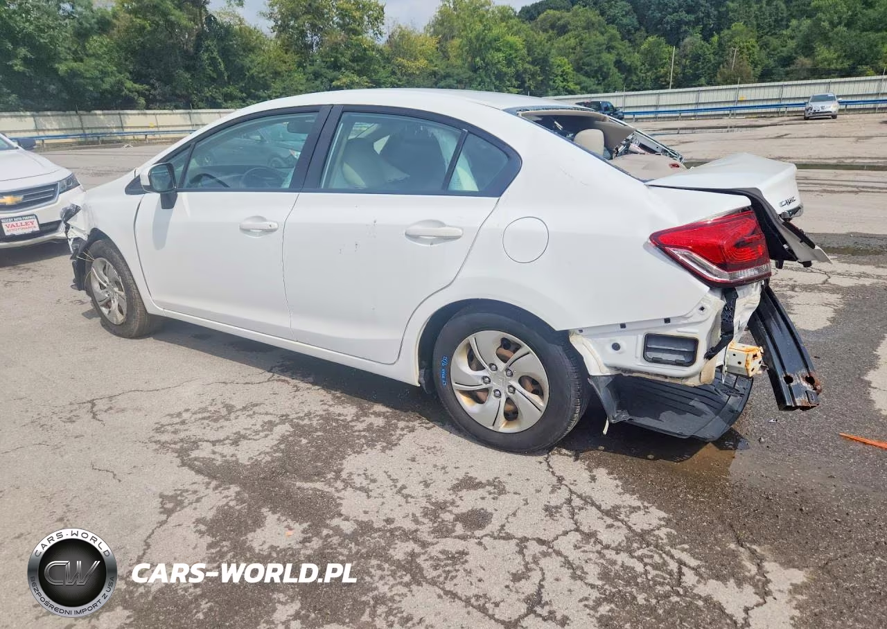 2015 Honda Civic Lx VIN:19XFB2F57FE111227 - 2
