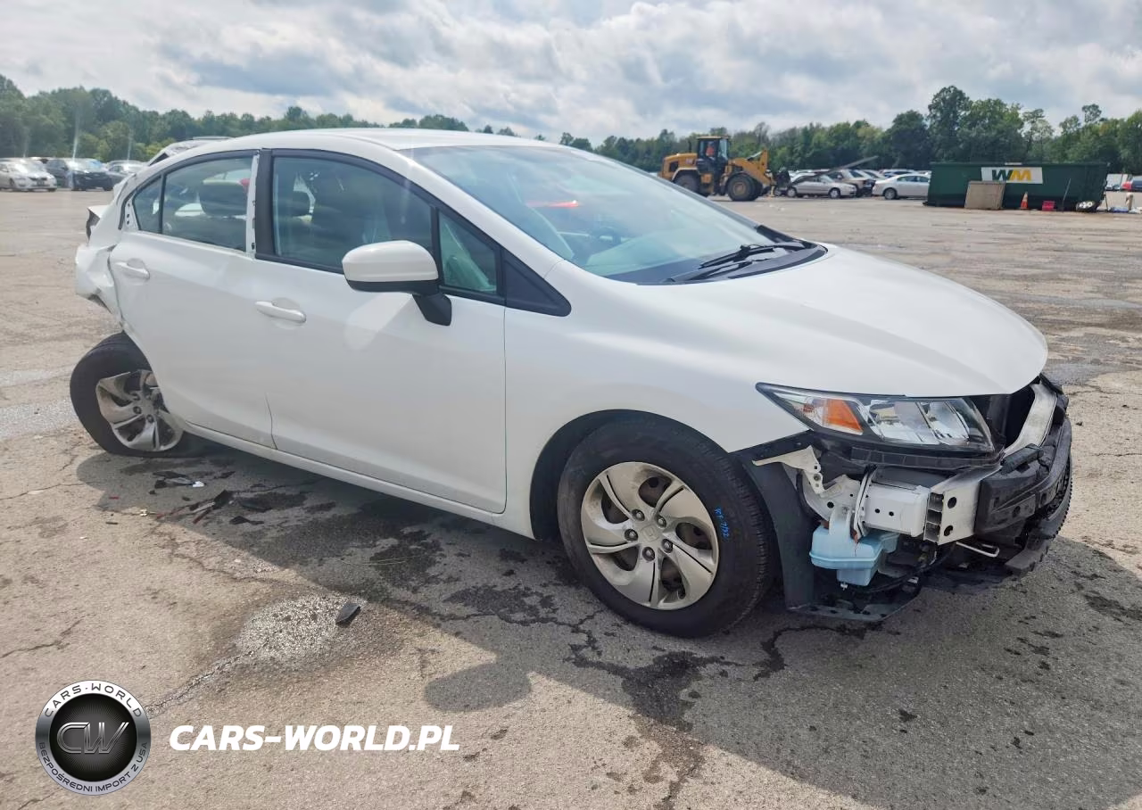 2015 Honda Civic Lx VIN:19XFB2F57FE111227 - 4