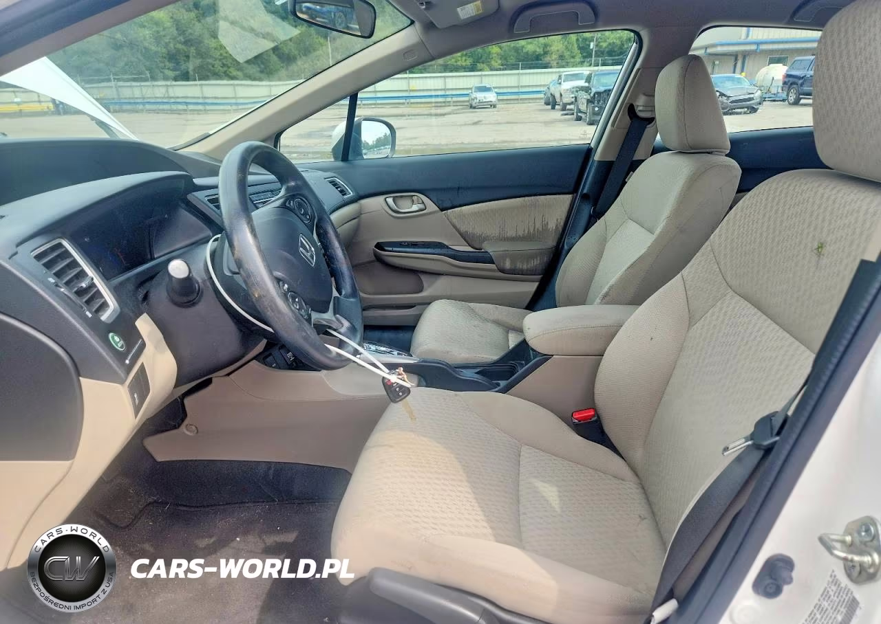 2015 Honda Civic Lx VIN:19XFB2F57FE111227 - 7