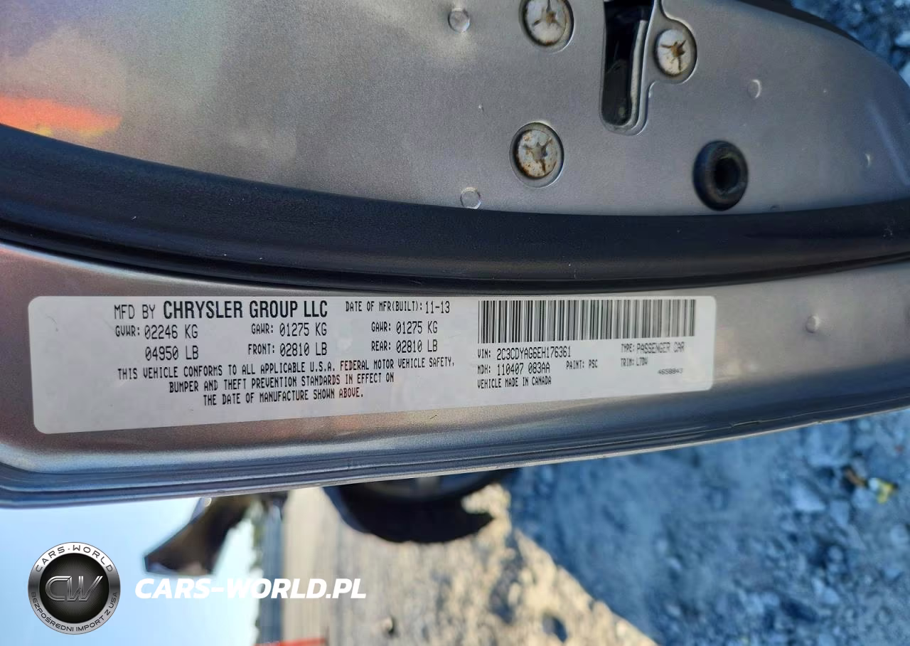 2014 Dodge Challenger Sxt VIN:2C3CDYAG6EH176361 - 12