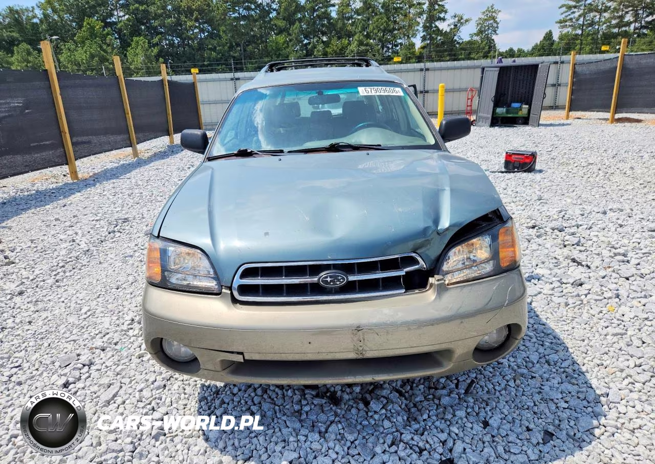 2002 Subaru Legacy Outback Awp VIN:4S3BH675227649766 - 5