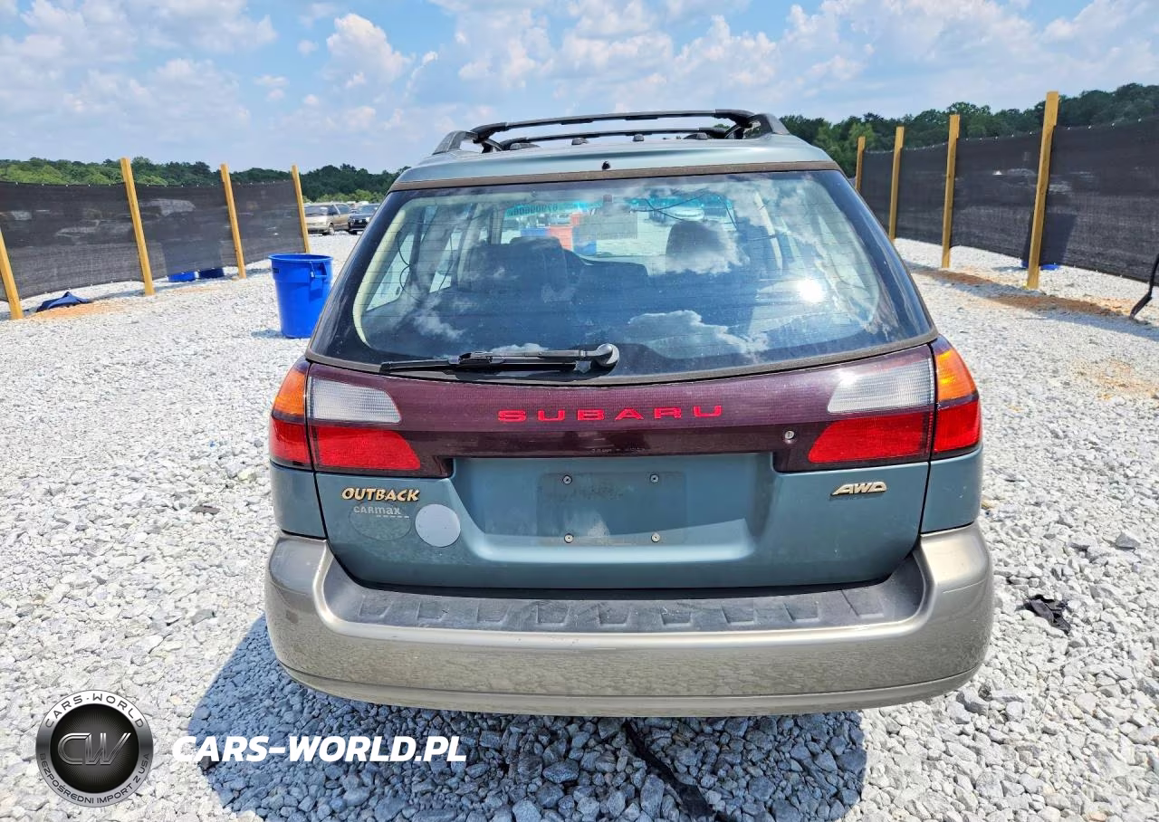 2002 Subaru Legacy Outback Awp VIN:4S3BH675227649766 - 6