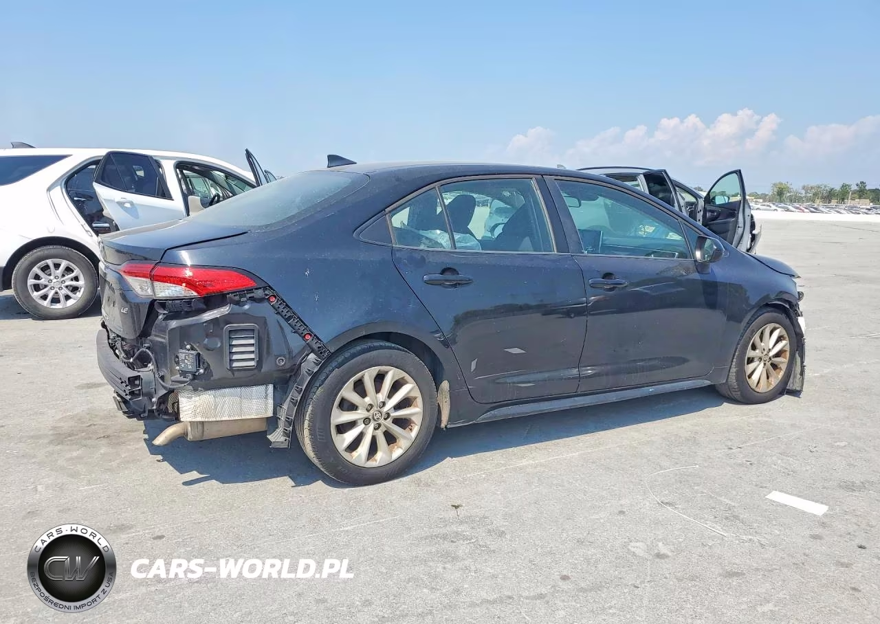 2021 Toyota Corolla Le VIN:5YFVPMAE9MP263666 - 3