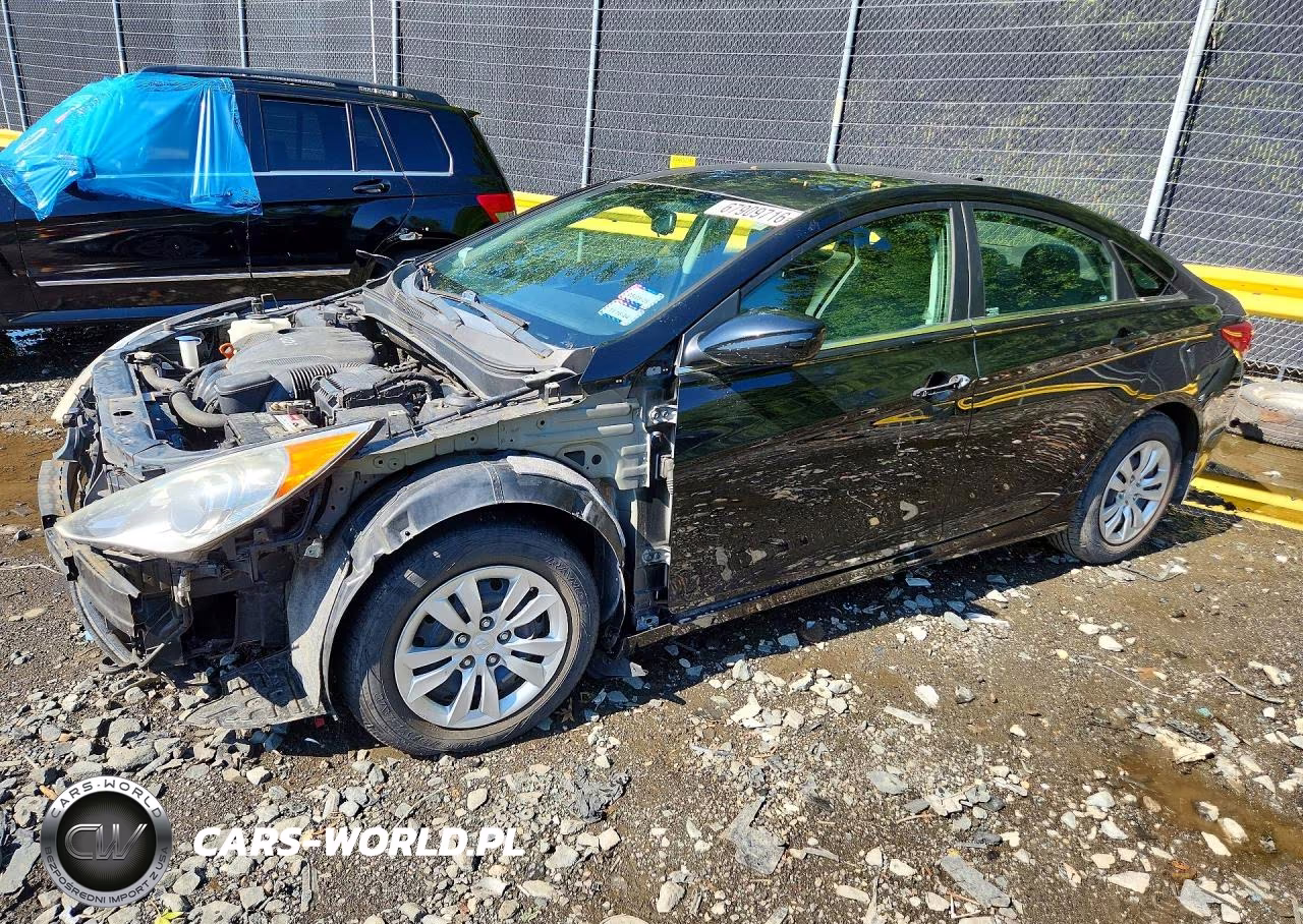 2013 Hyundai Sonata Gls VIN:5NPEB4AC5DH525466 - 1