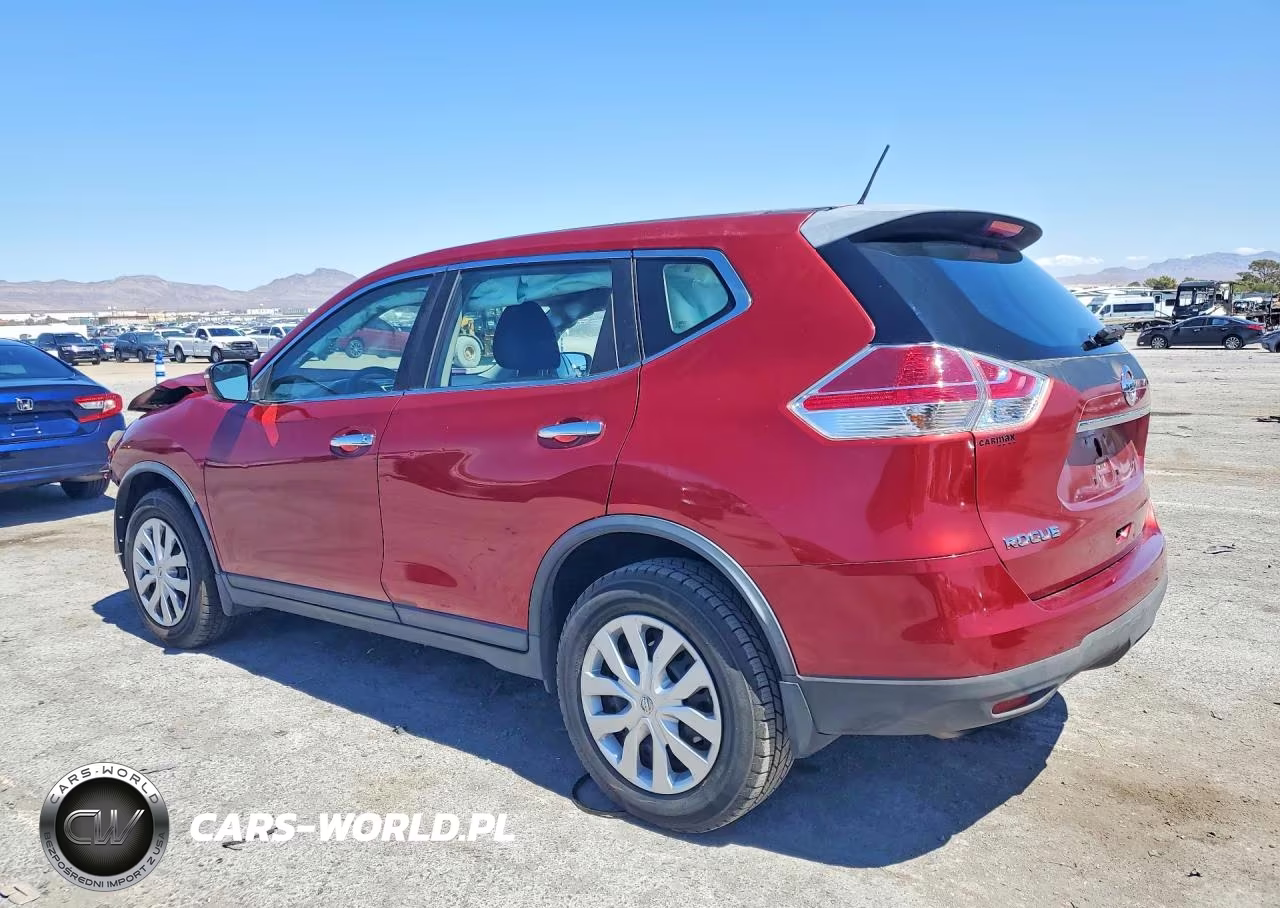 2015 Nissan Rogue S VIN:KNMAT2MT7FP589253 - 2