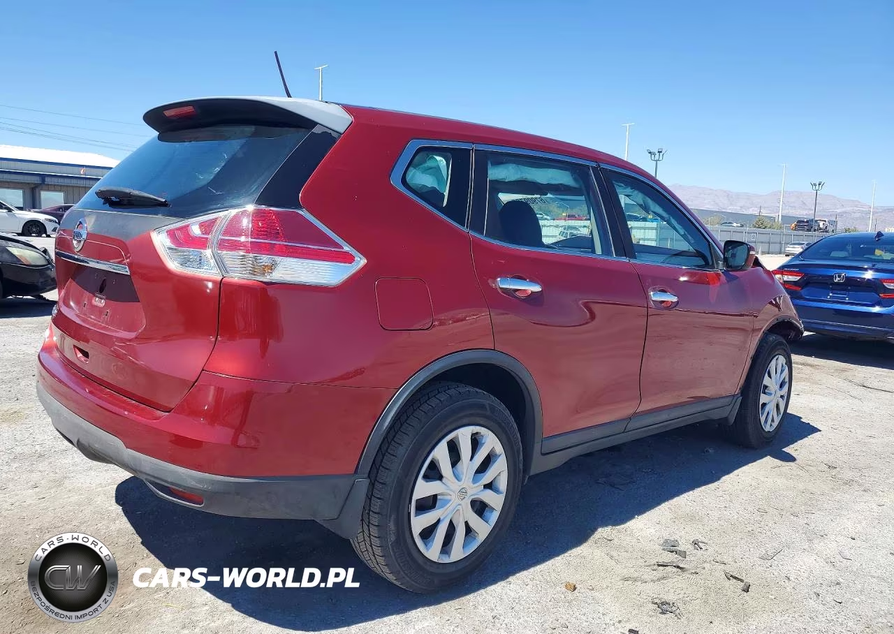 2015 Nissan Rogue S VIN:KNMAT2MT7FP589253 - 3