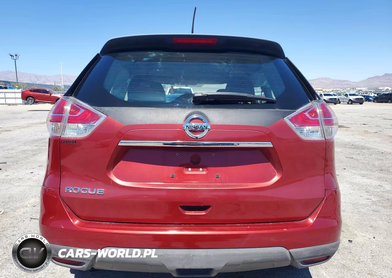 2015 Nissan Rogue S VIN:KNMAT2MT7FP589253 - 6