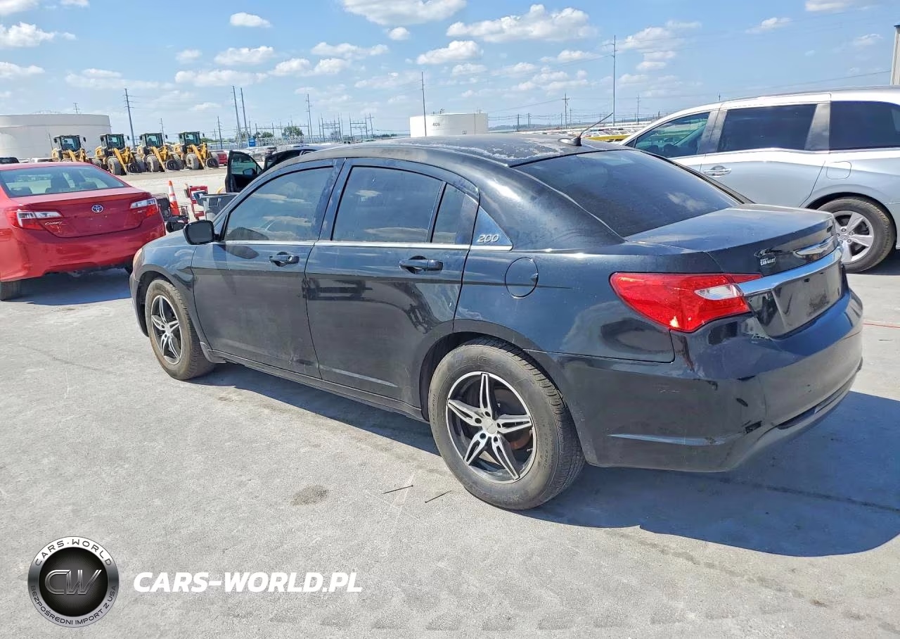 2012 Chrysler 200 Lx VIN:1C3CCBAB7CN289566 - 2