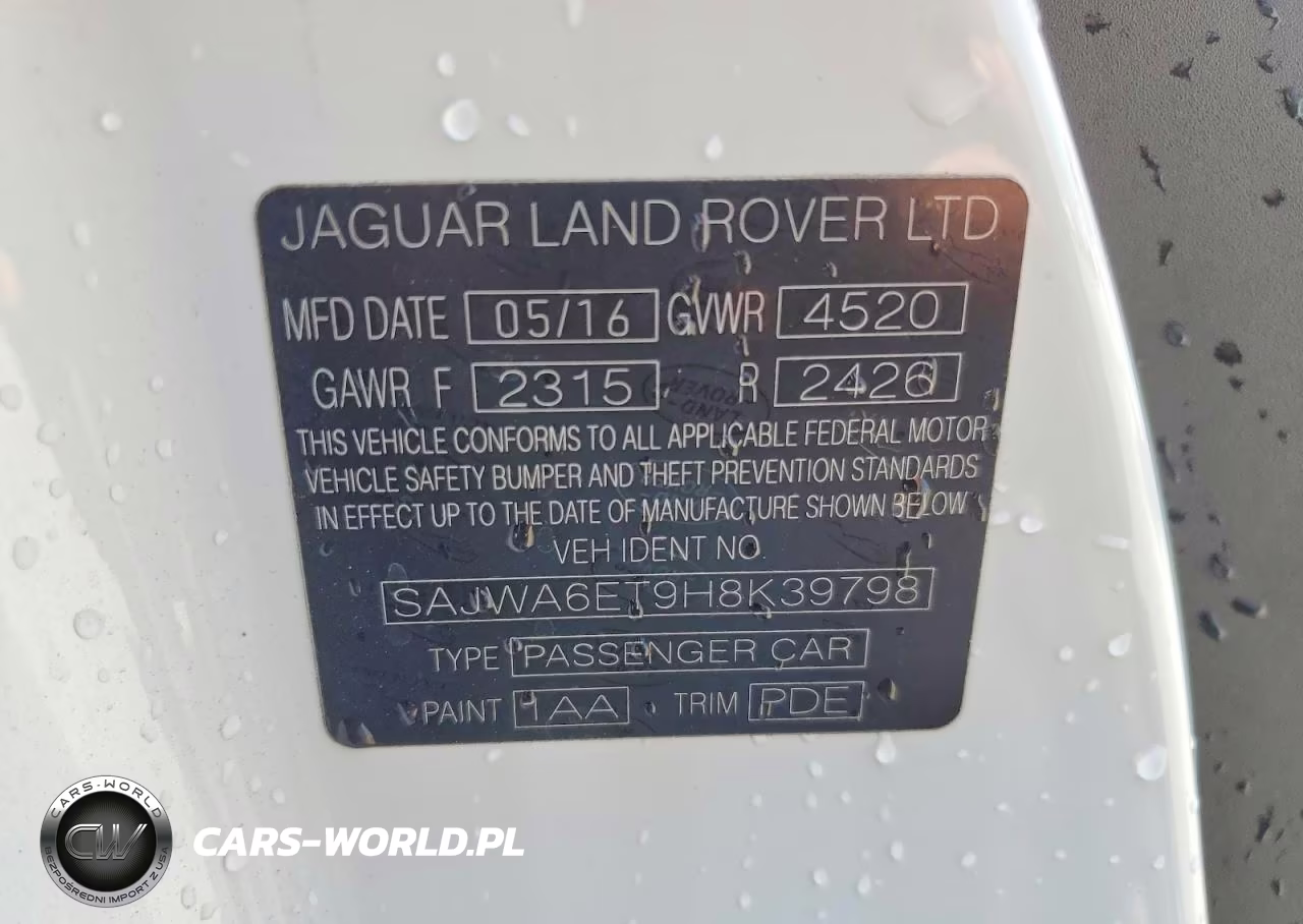 2017 Jaguar F-Type VIN:SAJWA6ET9H8K39798 - 12
