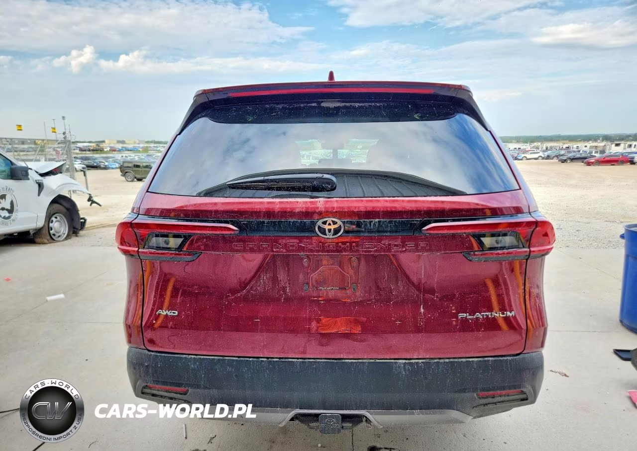 2026 Toyota Grand Highlander Platinum VIN:5TDAAAB55TS119776 - 6