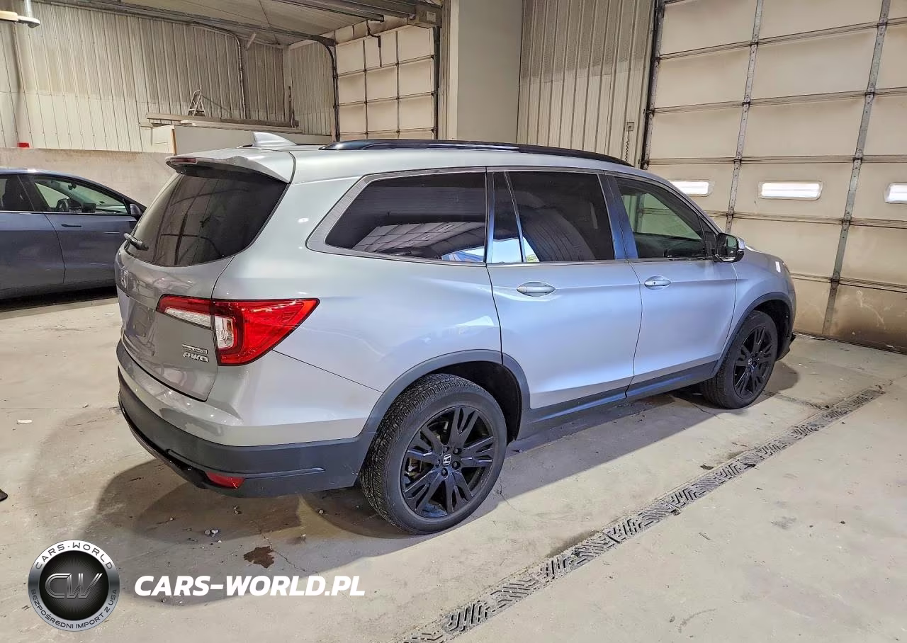2022 Honda Pilot Se VIN:5FNYF6H2XNB011400 - 3