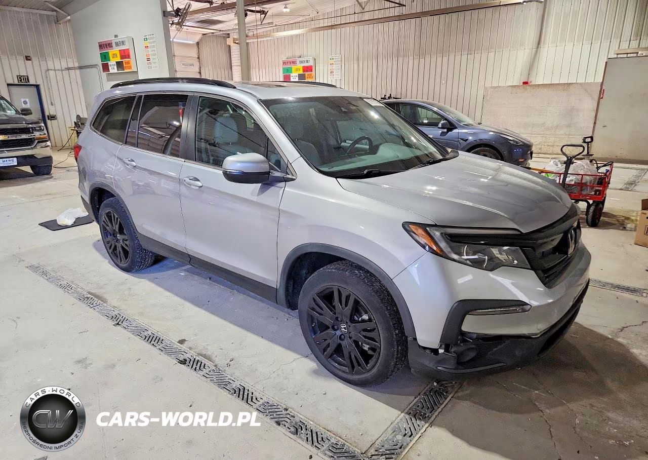 2022 Honda Pilot Se VIN:5FNYF6H2XNB011400 - 4