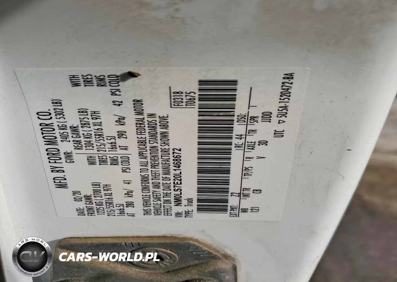2020 Ford Transit Connect Xl VIN:NM0LS7E20L1468672 - 13