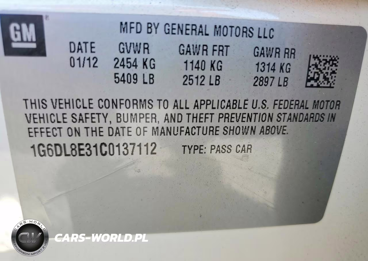 2012 Cadillac Cts Performance Collection VIN:1G6DL8E31C0137112 - 13