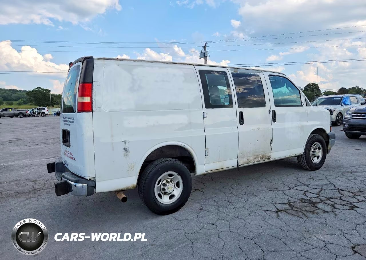 2020 Chevrolet Express 2500 Cargo Delivery Van VIN:1GCWGAFG4L1226816 - 3