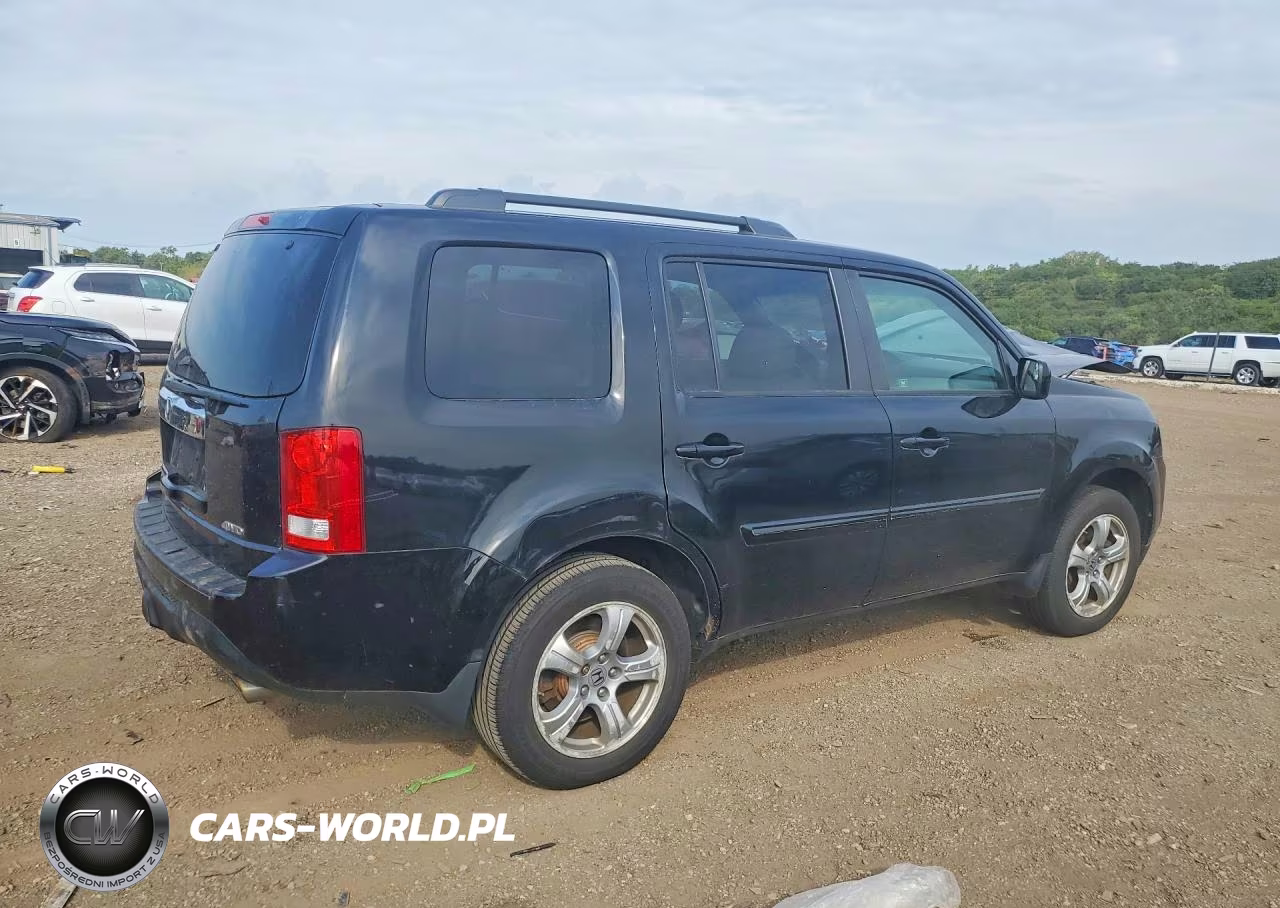 2012 Honda Pilot Exl VIN:5FNYF4H5XCB009514 - 3